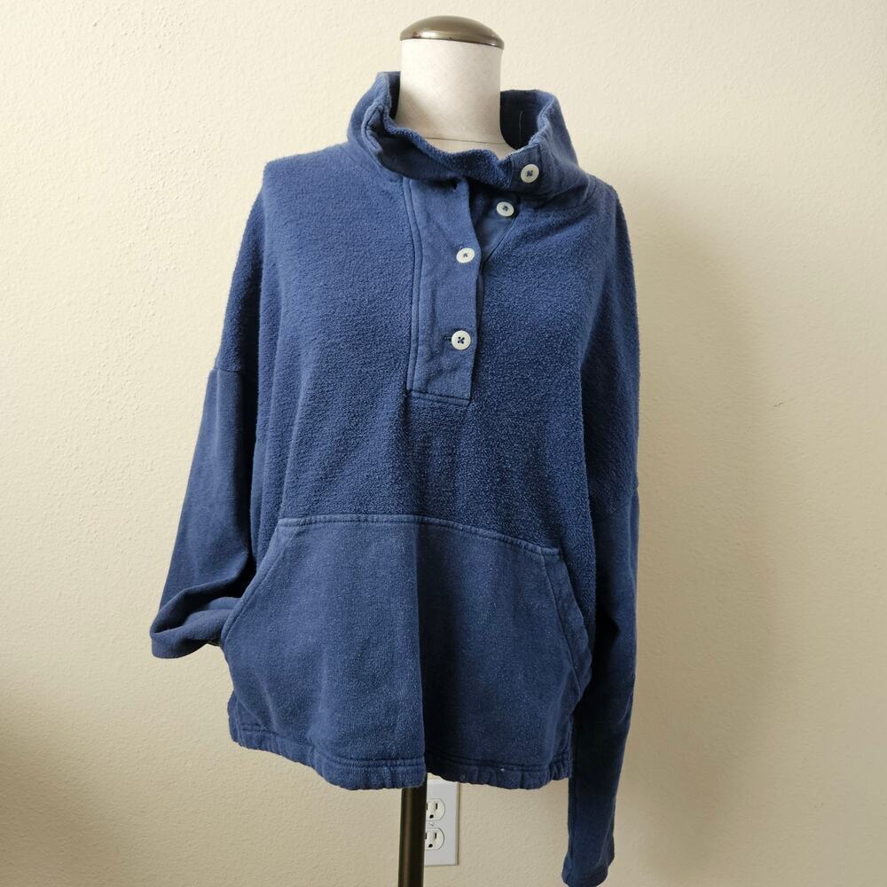 REI Co-op Wallace Lake fleece pullover Navy Small